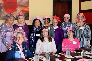 Pink Hat Club monthly gathering sponsored by the Healing Foundation